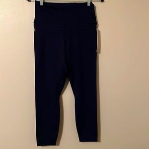 Wunder Train HR Tight 25 inch * Pockets True Navy Blue